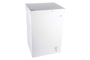 Koolatron Compact Chest Freezer with flip-up lid